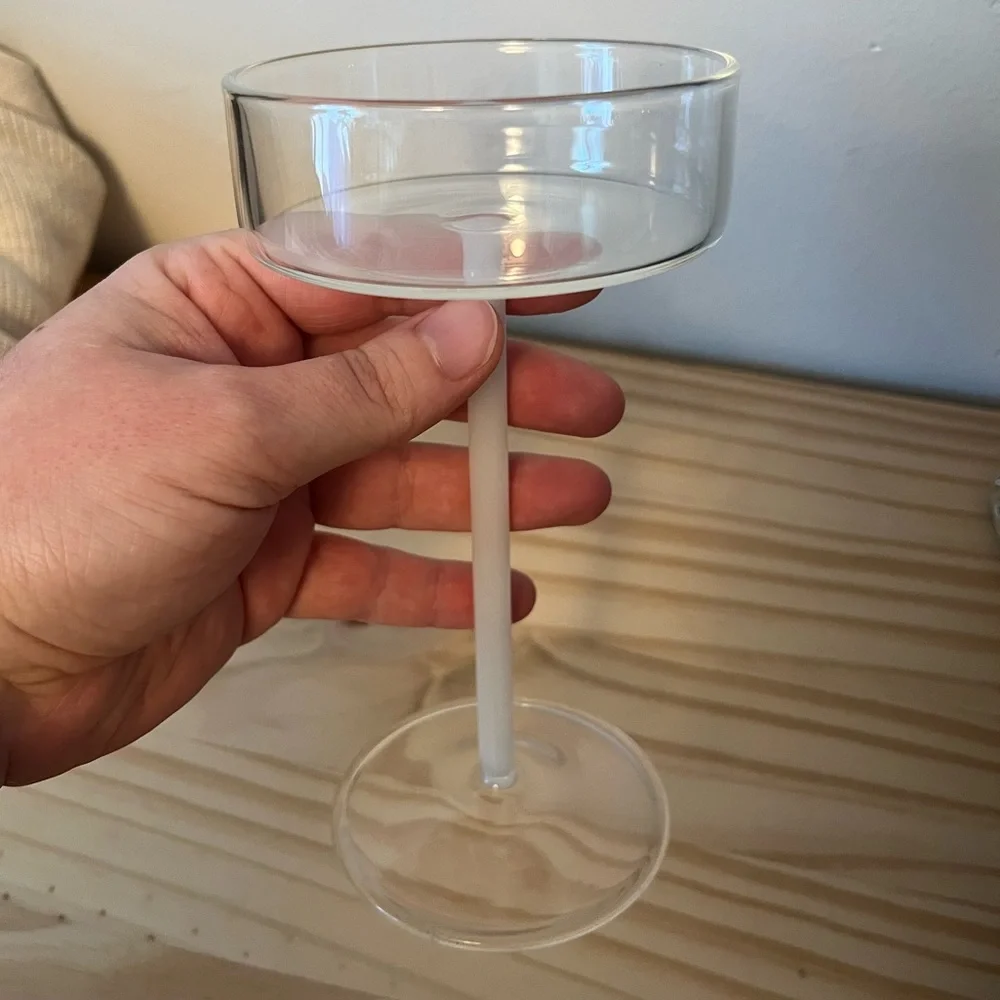 IKEA varmblixt champagne glass